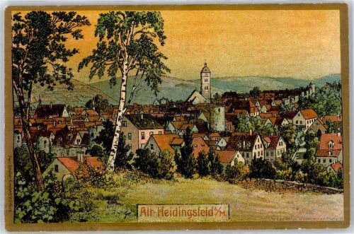 97070 W8700 Heidingsfeld - 1916, Kirche, Alt-Heidingsfeld