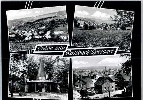 63849 W8751 Roßbach , Kr Obernburg a Main - Spessart