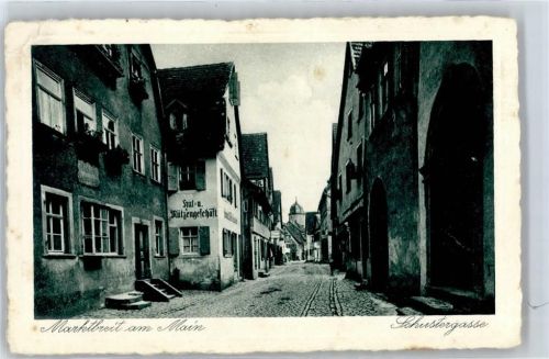 Marktbreit Schustergasse Hut-und Mützengeschäft