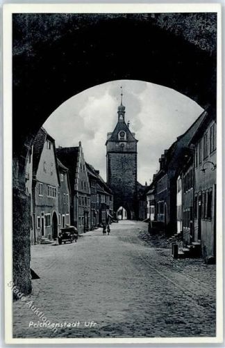 97357 W8718 Prichsenstadt - Hauptstraße, Stadtturm