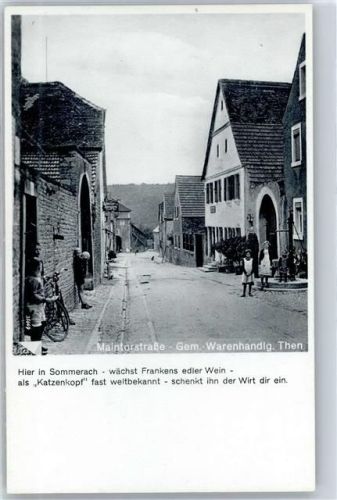 Sommerach Maintorstraße Geschäft Then