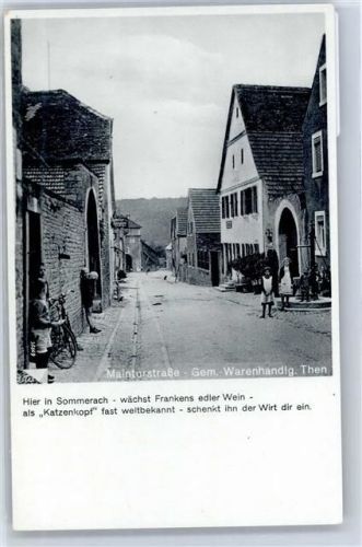 Sommerach Maintorstraße Geschäft Then