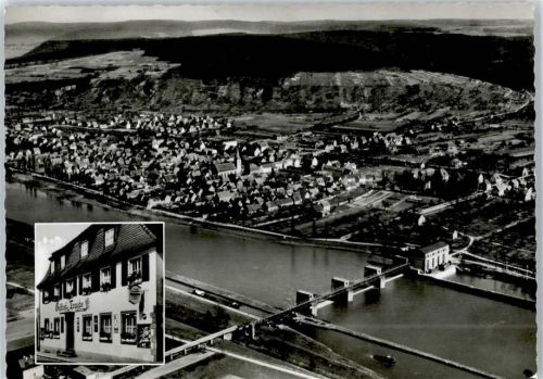 63839 W8751 Kleinwallstadt - Gasthaus zur Traube, Brücke