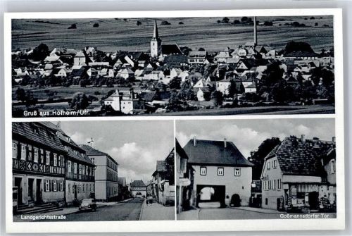 Hofheim Landgerichtsstraße Goßmannsdorfer Tor