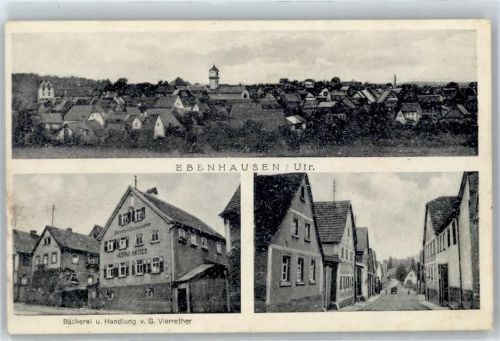 Ebenhausen Bäckerei Geschäft Vierrether