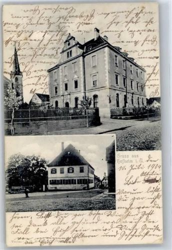 Hofheim 1904 Kirche