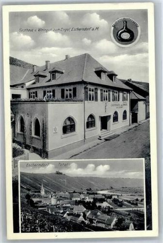 97332 W8712 Escherndorf - Gasthaus u. Weingut zum Engel