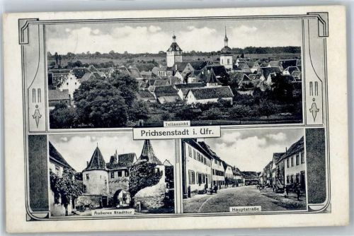 97357 W8718 Prichsenstadt - Äußeres Stadttor, Hauptstraße