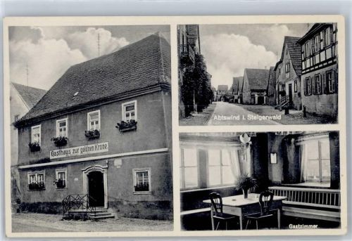 97355 W8711 Abtswind - Gasthaus zur goldenen Krone, Gastzimmer
