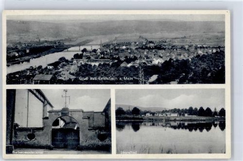 Erlenbach Barbarossadenkmal, Strandbad