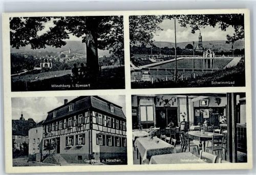 Mönchberg Gasthaus z. Hirschen, Schwimmbad