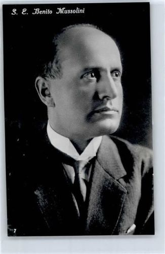 WK II Mussolini