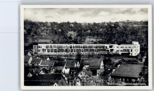 71332 W7050 Waiblingen , Rems - Bezirkskrankenhaus