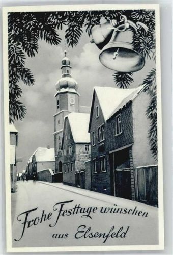 Elsenfeld Winter-Karte , Weihnachten