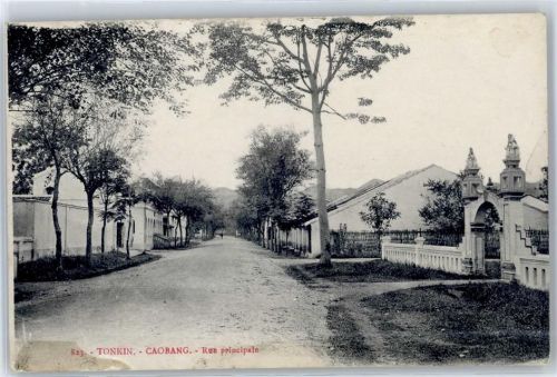 Tonkin Caobang Rue principale