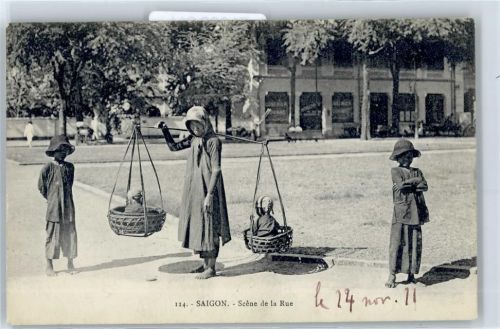 Saigon Scene de la Rue
