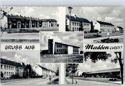 Massen Straßenansicht Kirche