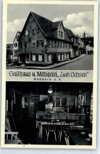 Marbach Gasthaus Metzgerei zum Ochsen