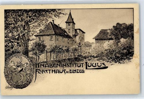 Echzell Knabeninstitut Lucus Forsthaus