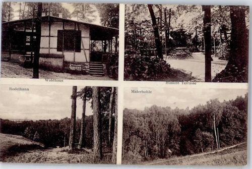 Mücheln Waldhaus Hintere Terrasse Rodelbahn Malerhohle