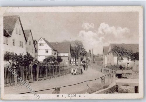 36381 W6490 Elm , Kr Schlüchtern 1918