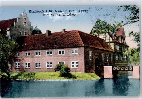 Gladbeck Museum mit eingang zum Schloss Wittringen