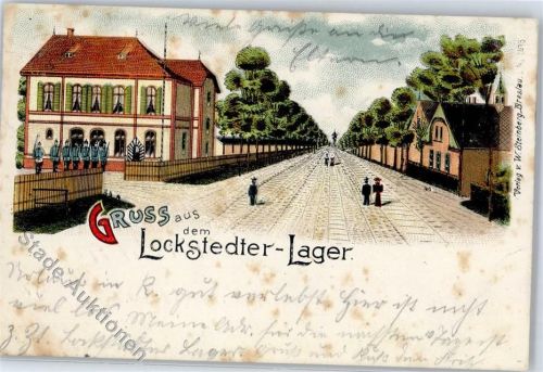 Lockstedt 1908 Gruss aus dem Lockstedter Lager