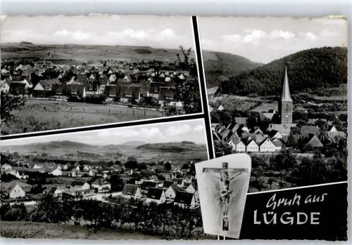 32676 W4927 Lügde - Stadt der Osterräder Kirche