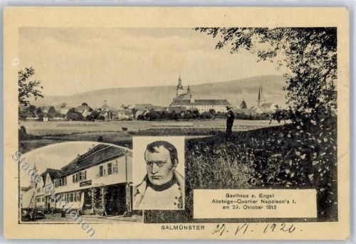 63628 W6483 Salmünster - Gasthaus zum Engel Napoleon