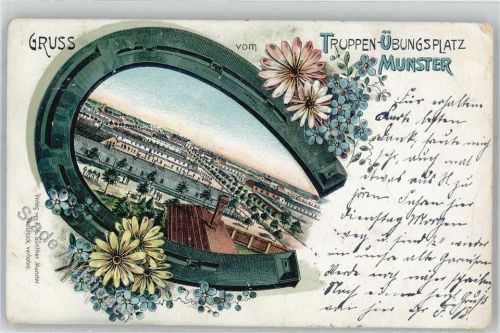 Munster 1906 Kaserne Truppenübungsplatz