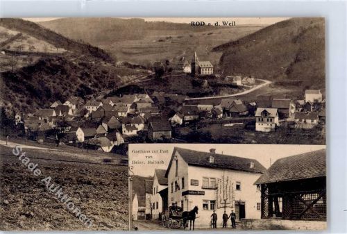 61276 W6395 Rod a d Weil - Gasthaus zur Post