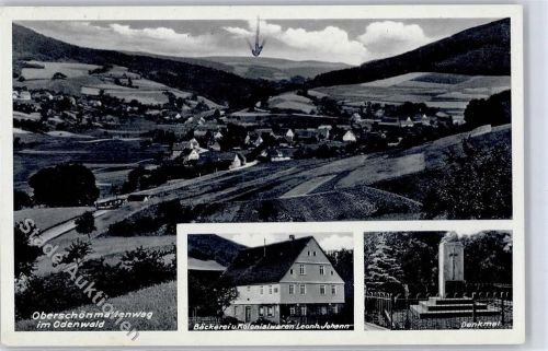 Ober-Schönmattenwag Bäckerei Johann Kriegerdenkmal
