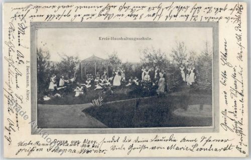 Alzey 1906 Schule