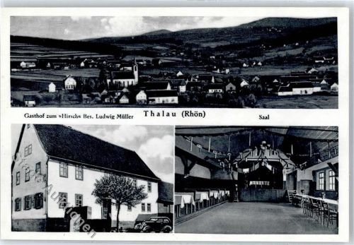 36157 W6408 Thalau , Rhöngeb - Gasthaus zum Hirsch