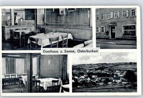 74706 W6960 Osterburken - Gasthaus Zur Sonne Gastraum