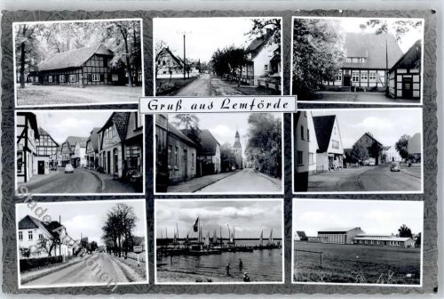 49448 W2844 Lemförde - Kirche Schwimmbad