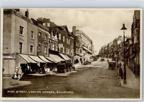 Guildford High Street Looking upwards
