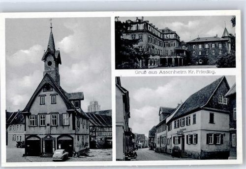 Assenheim, Hess Gasthaus zur Krone Rathaus