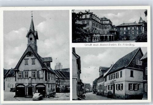 Assenheim, Hess Gasthaus zur Krone Rathaus