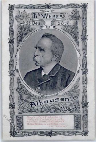 Alhausen Bildnis Dr. Weber 1813