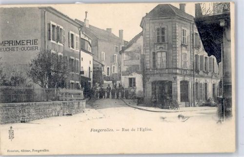 Fougerolles Rue de l´Eglise