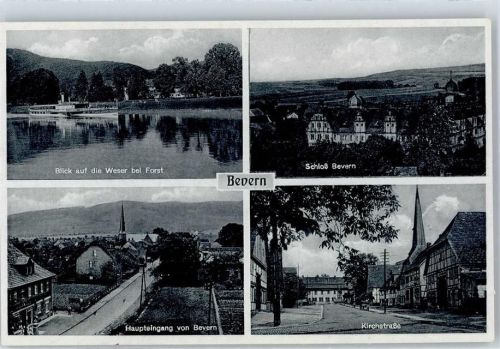 Bevern Schloss Bevern Kirchstrasse Weser