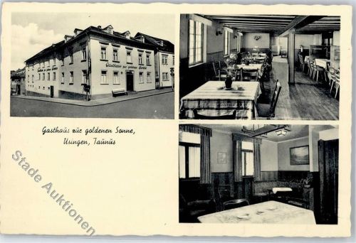61250 W6390 Usingen - Gasthaus Zur Goldenen Sonne