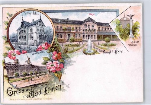 Bad Salzelmen Gradiwerk Villa Ida Voigts Hotel