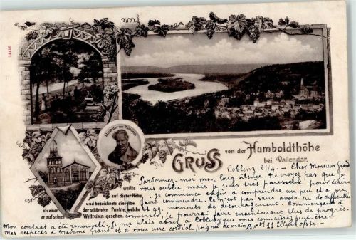 Vallendar 1901 Humboldtshöhe