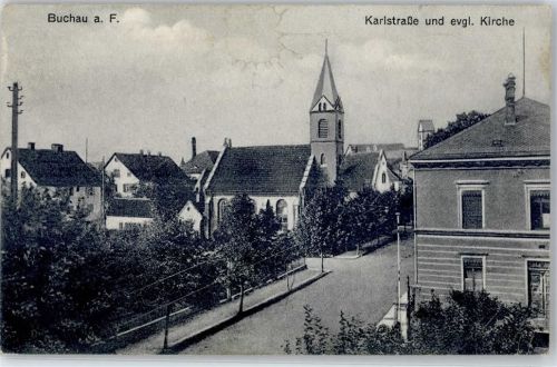 88451 W7951 Buchau an der Iller - Karlstraße Ev. Kirche