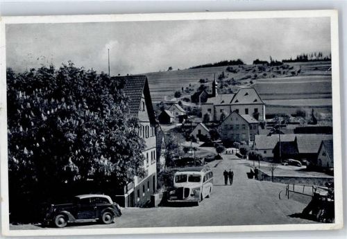 97772 W8789 Wildflecken - Straßenansicht Omnibus