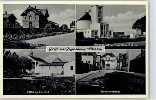 Jügesheim Bahnhof Schwesternstraße Klärwerk