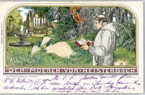 Heisterbach 1898 Der Mönch von Heisterbach