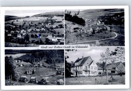 Falken-Gesäß 1957 Gasthaus zur Traube